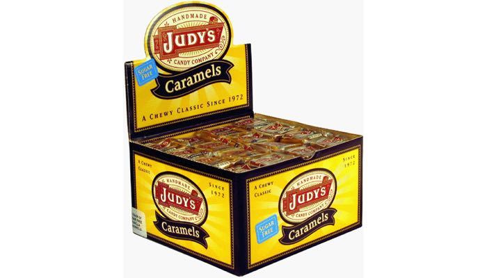 Judy's Candy Co. Sugar Free Caramels Box of 80