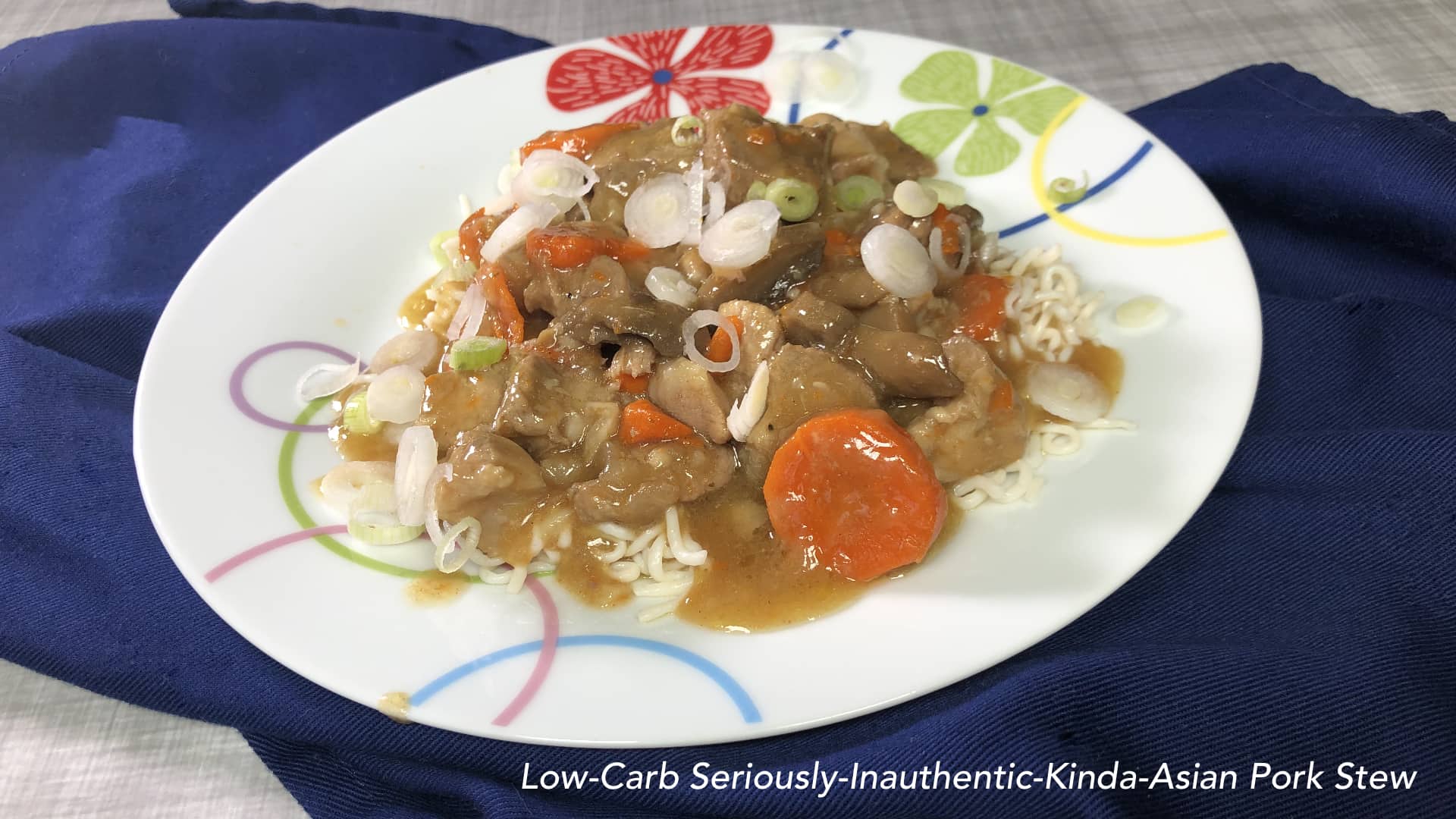 LowCarb InauthenticKindaAsian Pork Stew